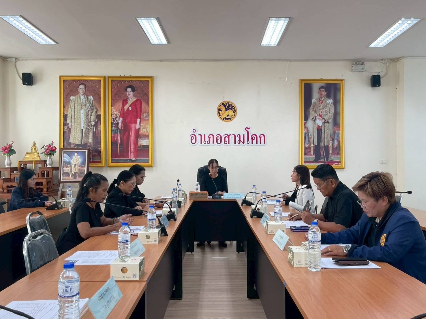 สำนักงานพัฒนาชุมชนอำเภอสามโคก ดำเนินการประชุมคณะอนุกรรมการกลั่นกรองและติดตามการดำเนินงานกองทุนพัฒนาบทบาทสตรีอำเภอสามโคก 